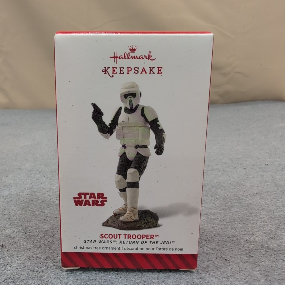 Hallmark Keepsake Star Wars Scout Trooper 2014 Ornament Return of the Jedi - Picture 1 of 4